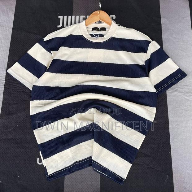 Calvin Klein Striped Short-Sleeved T-Shirt.