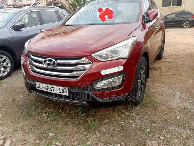 Hyundai Santa Fe 2015 Red