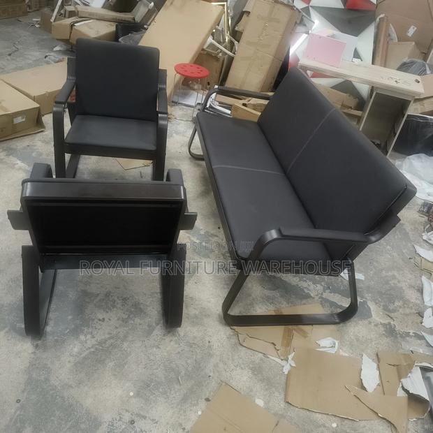 Kinbor 3-Piece Black Reception Chairs photo 2
