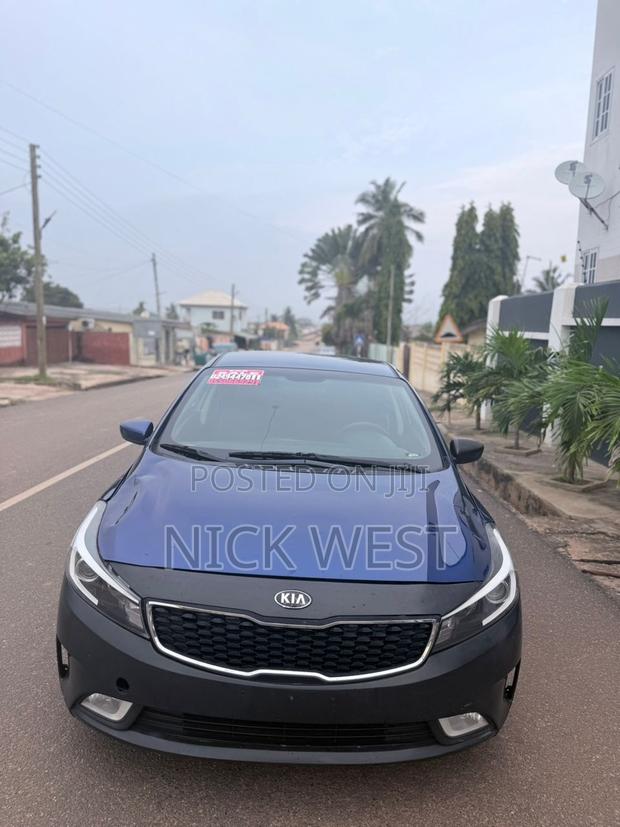 Kia Forte EX Sedan 2018 Blue photo 9