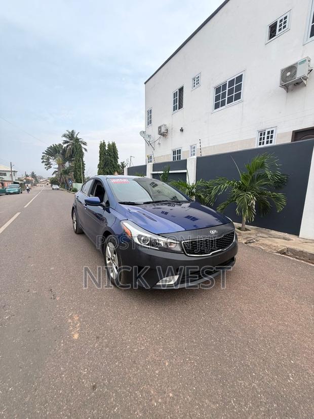 Kia Forte EX Sedan 2018 Blue photo 17