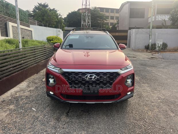 Hyundai Santa Fe Limited 2021 Red