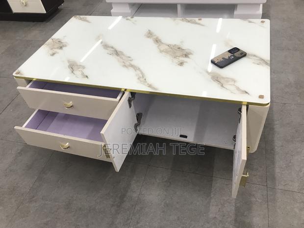 Classy Strong Marble Top Center Table photo 3