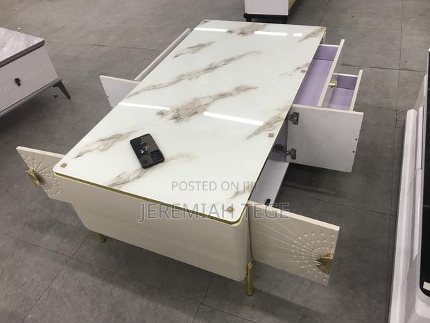 Classy Strong Marble Top Center Table photo 4