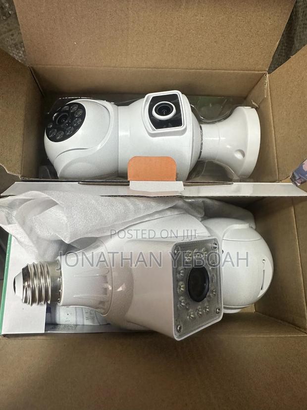 Wifi Bulb Double Lens Cctv Camera photo 4