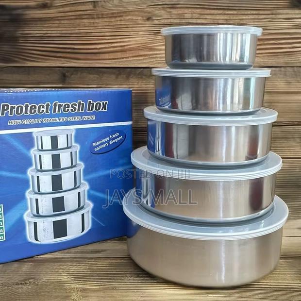5in1 Stainless Bowls