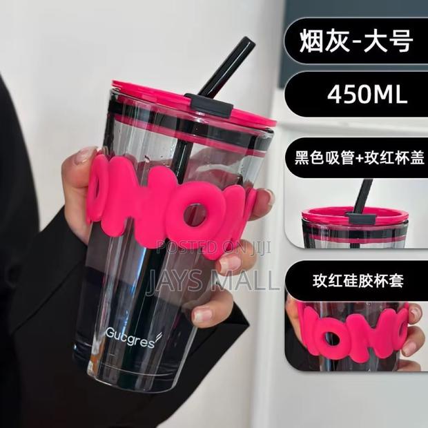 Glass Mug With a Lid