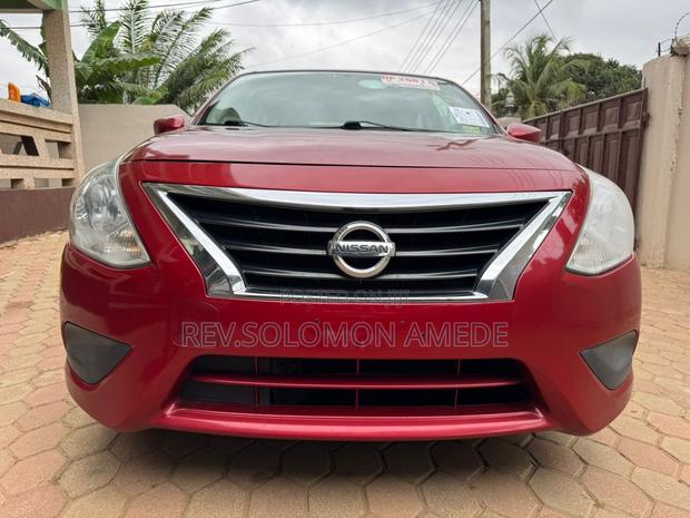 Nissan Versa 1.6 S 4dr Sedan (1.6L 4cyl 4A) 2015 Red