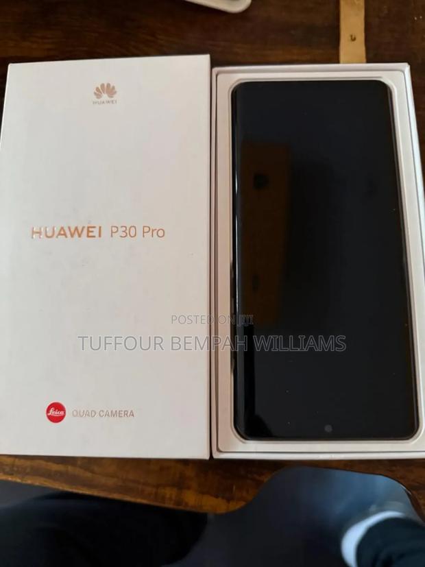 New Huawei P30 Pro HW-02L 128 GB Black