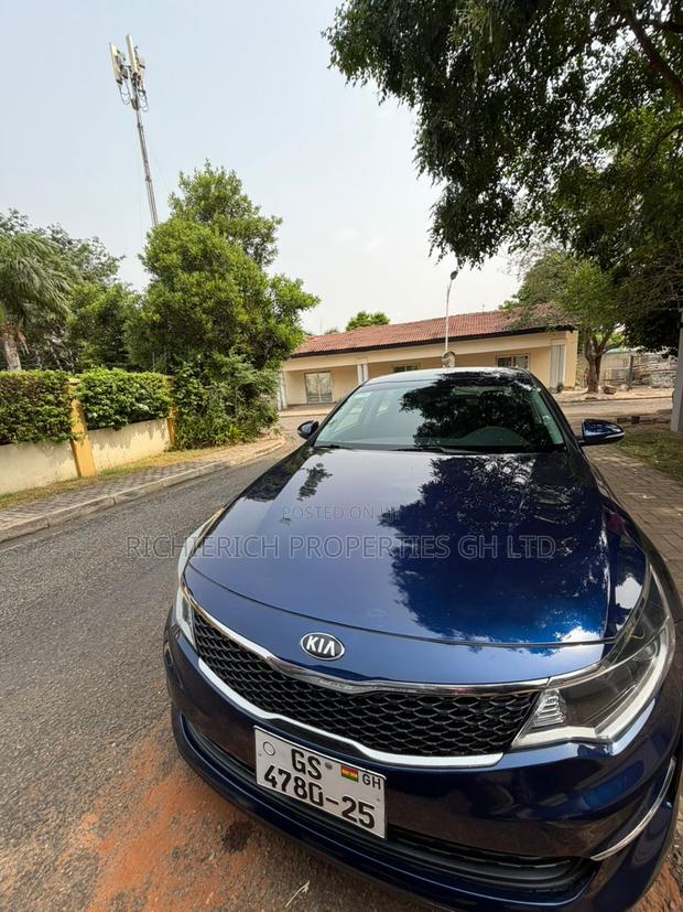 Blue Kia Optima for Rent photo 5