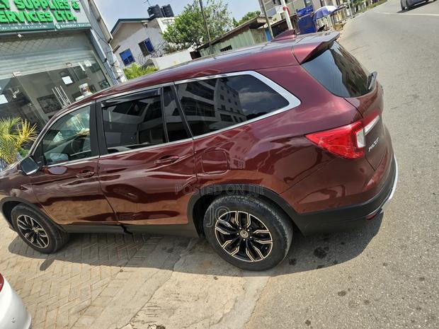 Honda Pilot EX-L 2021 Burgundy photo 2