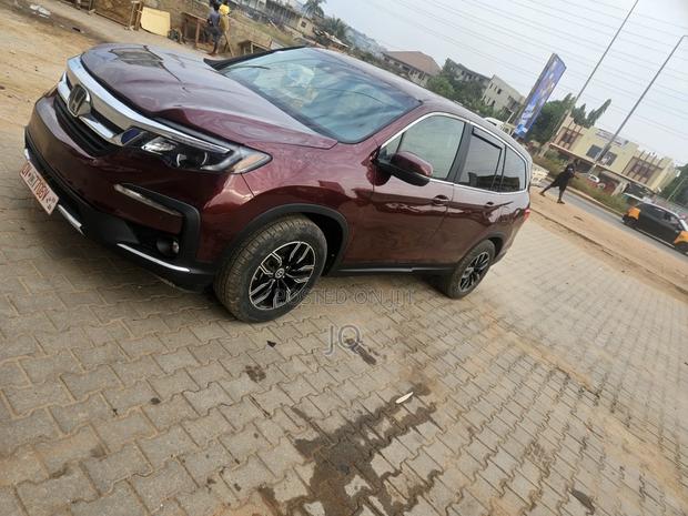Honda Pilot EX-L 2021 Burgundy photo 5