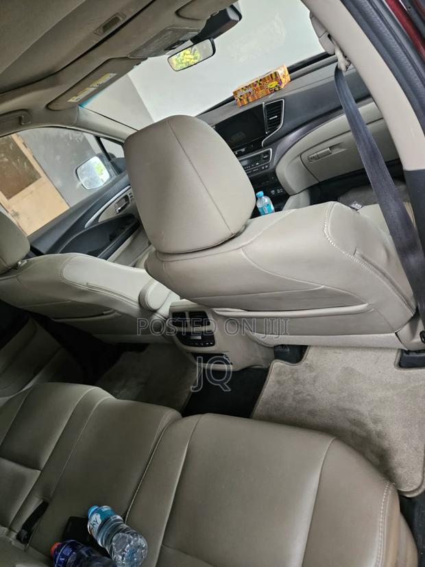 Honda Pilot EX-L 2021 Burgundy photo 8
