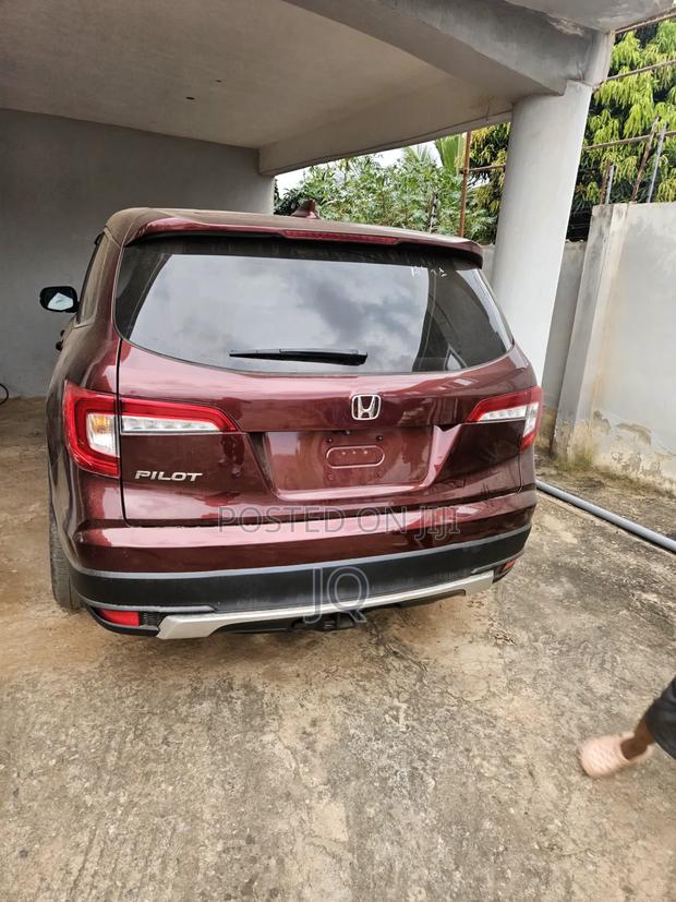 Honda Pilot EX-L 2021 Burgundy photo 9