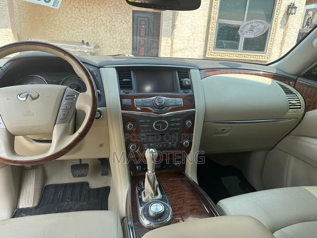 Infiniti QX80 2017 White photo 3