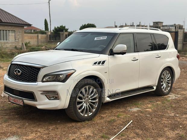 Infiniti QX80 2017 White photo 4