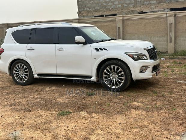 Infiniti QX80 2017 White photo 6