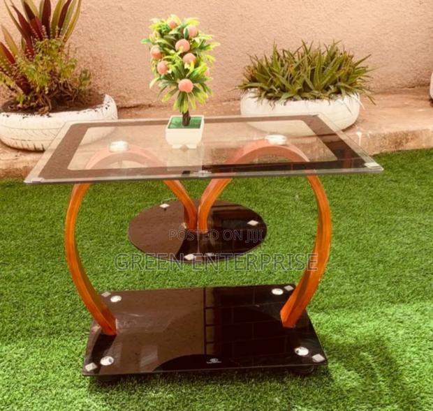 Modern Two-Tier Glass Coffee/Center Table photo 2
