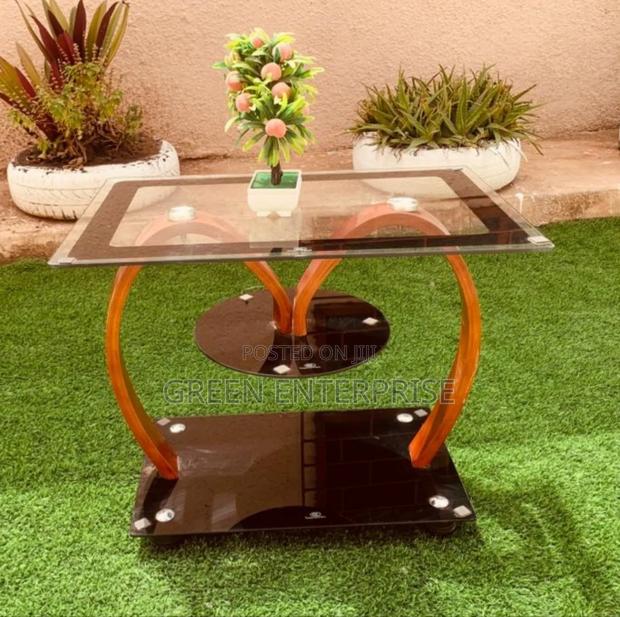 Modern Two-Tier Glass Coffee/Center Table photo 3