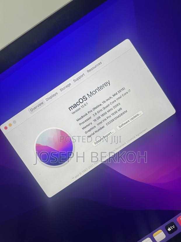 Laptop Apple MacBook Pro 16GB Intel Core I7 SSD 256GB photo 3
