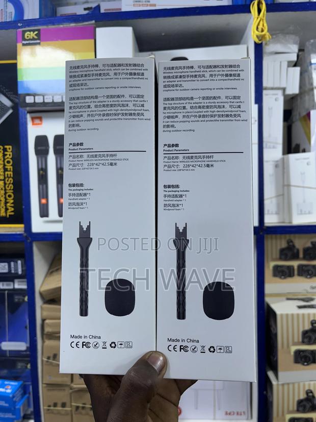 Wireless Microphone Hand Held Stick photo 2