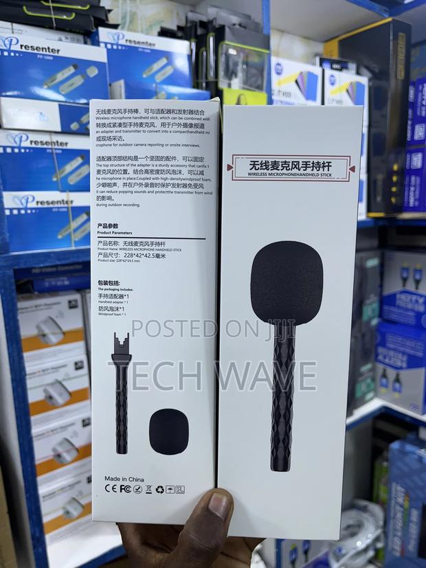 Wireless Microphone Hand Held Stick photo 3