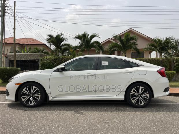 Honda Civic EX-L 4dr Sedan (1.5L 4cyl) 2017 White photo 2