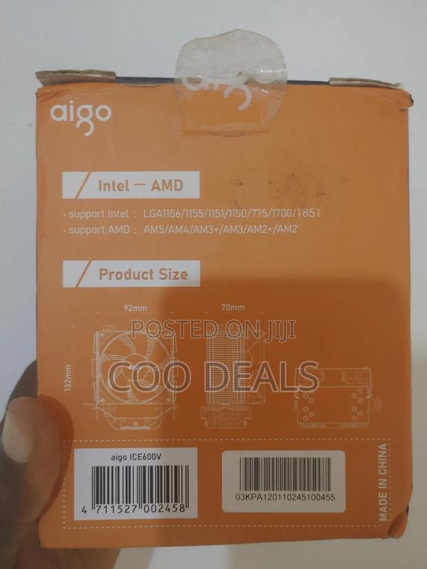 Aigo 6 Heatpipes Gaming RGB Cpu Cooler photo 2