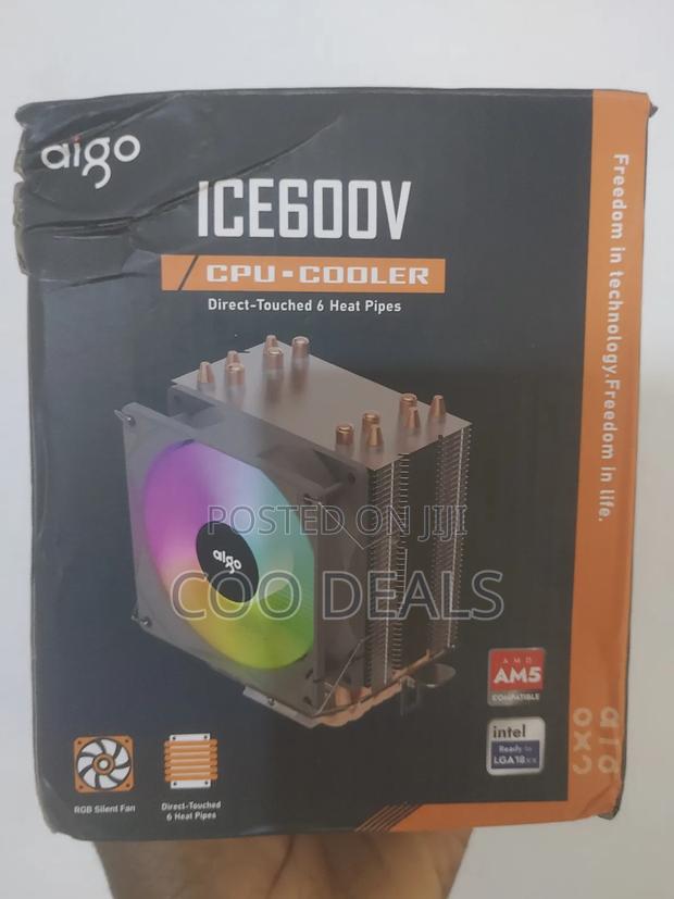 Aigo 6 Heatpipes Gaming RGB Cpu Cooler photo 4