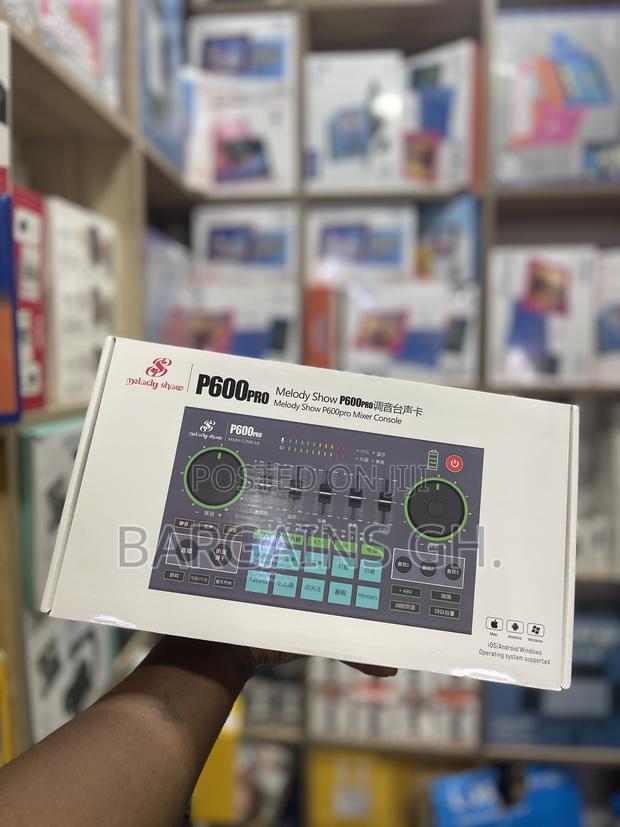 Melody Show P600 Pro Audio Mixer Sound Card photo 2