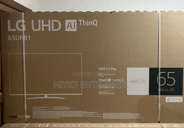 Brand New Lg Tv 65 Inches Ur81 Smart 4k Resolution Tv photo 2