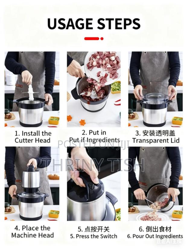 Kenwood 8l Fufu Machine photo 4