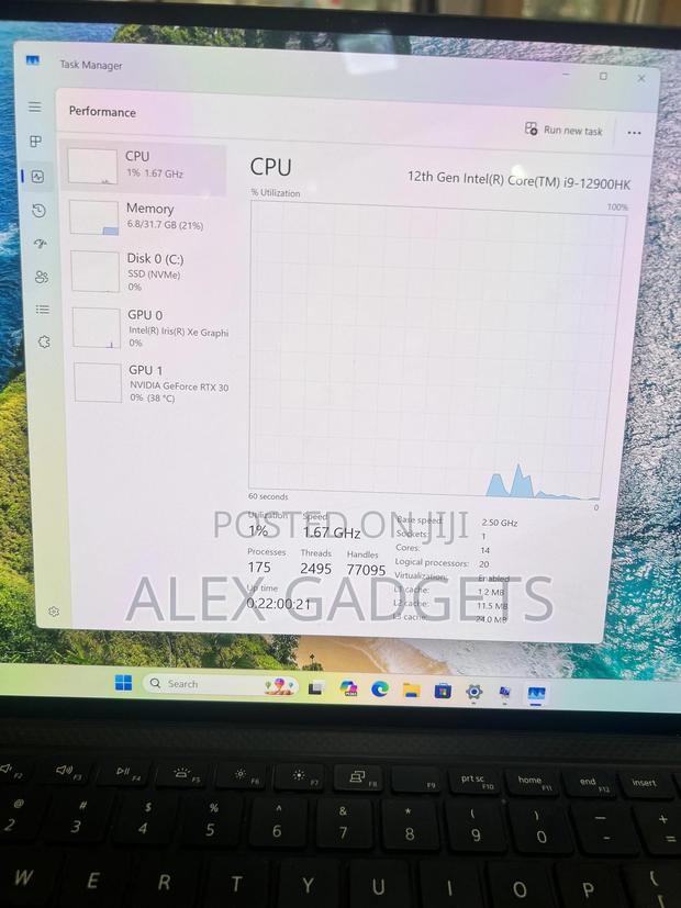 Laptop Dell XPS 15 9530 32GB Intel Core I9 SSD 1T photo 5