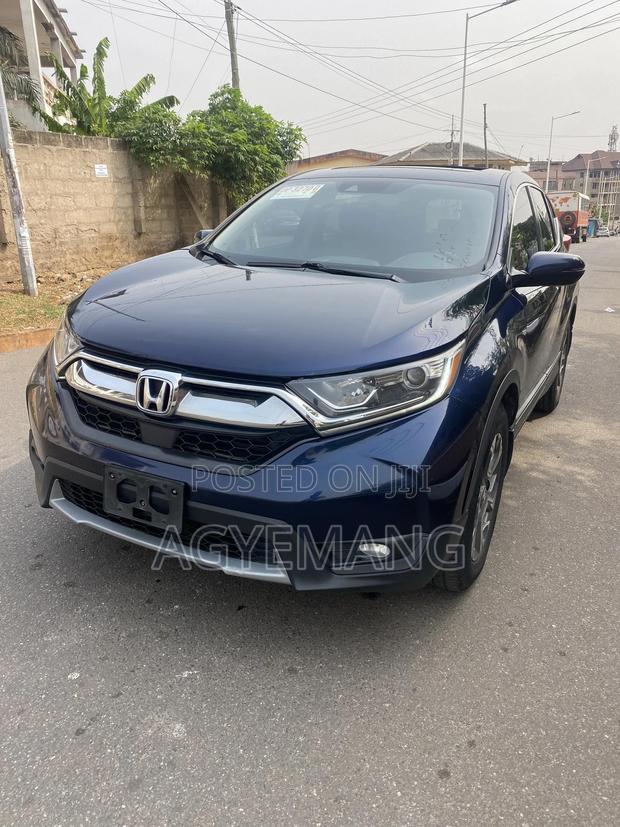 Honda CR-V EX-L AWD 2018 Blue photo 3