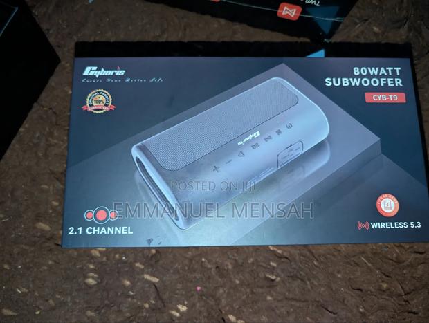 80w Cyborist9 3d Bass Subwoofer Soundbox