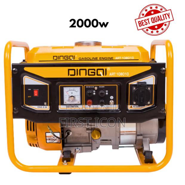 2000w, 2kw Gasoline Generator (Key Start) - Dingqi 108220