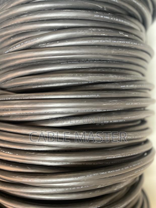 4 X 25mm Aluminum Cable Armoured photo 3