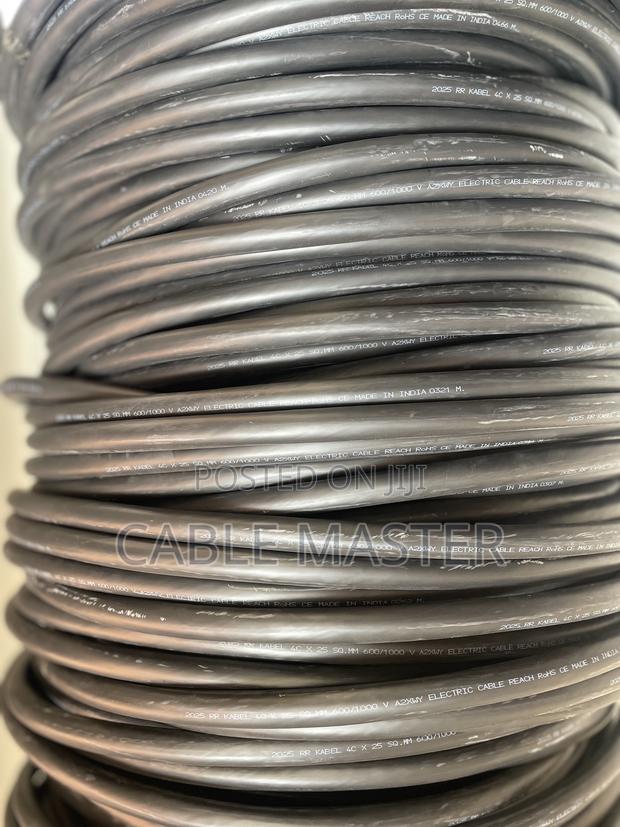 4 X 25mm Aluminum Cable Armoured photo 4