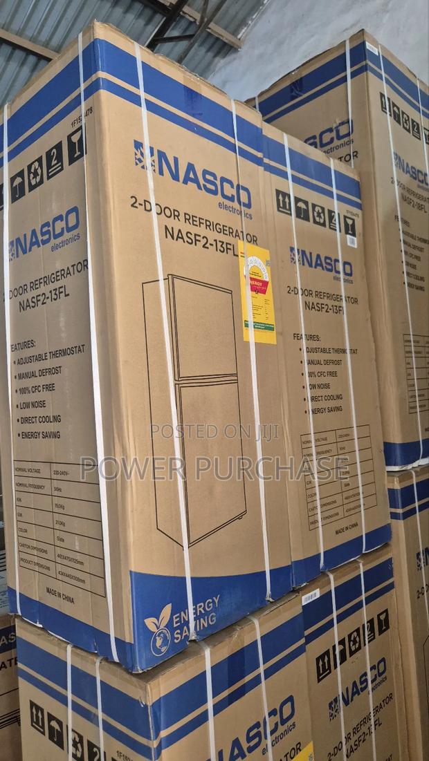 Quality Nasco Double Door Fridge 112litres