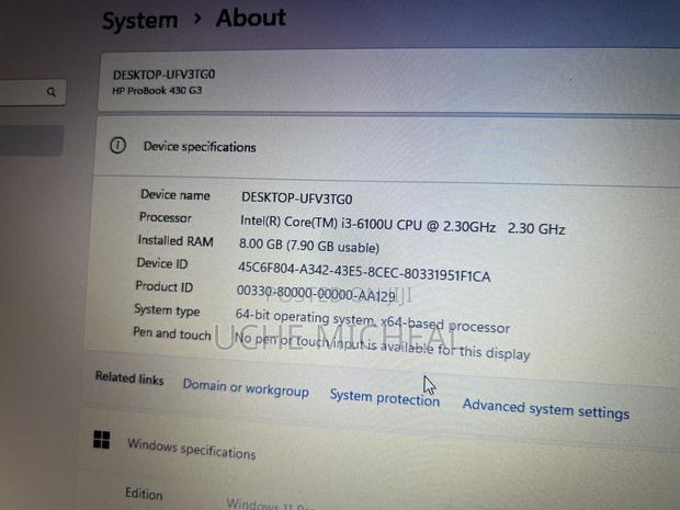 Laptop HP ProBook 430 G3 8GB Intel Core I3 SSD 128GB photo 5