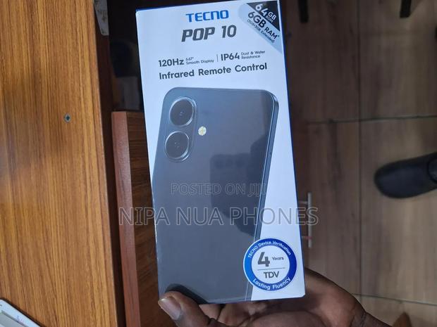 New Tecno Pop 10 64 GB Black photo 2