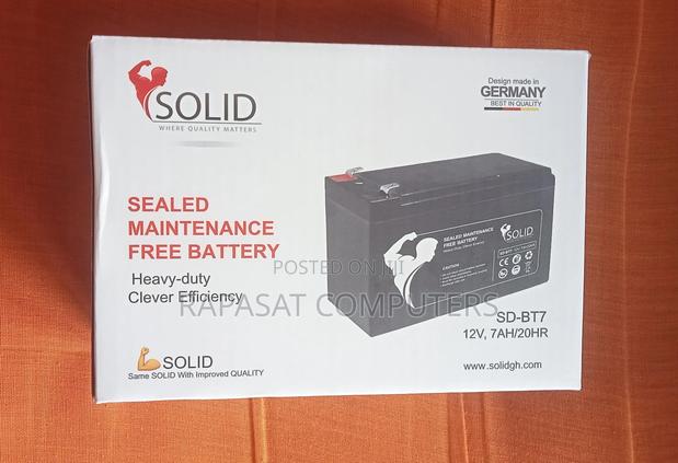 Solid Ups Battery 12v*7.5ah