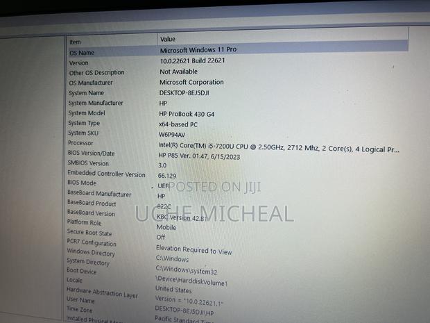 Laptop HP ProBook 430 G4 8GB Intel Core I5 SSD 128GB photo 6