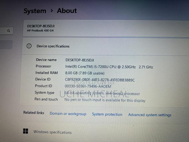 Laptop HP ProBook 430 G4 8GB Intel Core I5 SSD 128GB photo 5