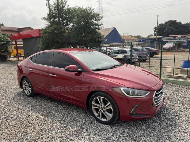 Hyundai Elantra Limited Sedan FWD (2.0L 4cyl 6A) 2017 Red photo 4