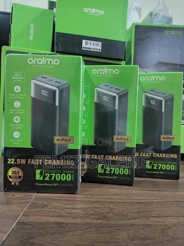 Oraimo Powernova Qf1 27000mah 22.5w Power Bank