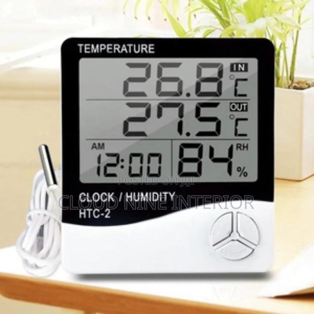 Thermometer Hydrometer Clock
