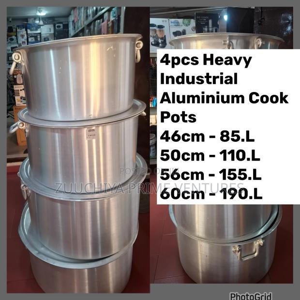 Aluminium Commercial Large Heavy Cooking Pots From Uk