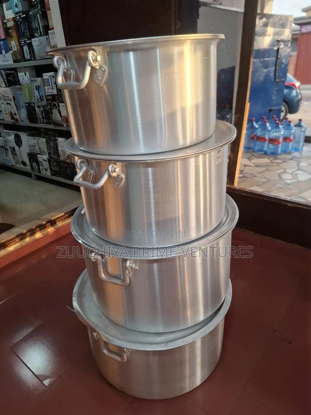 Aluminium Commercial Large Heavy Cooking Pots From Uk photo 2