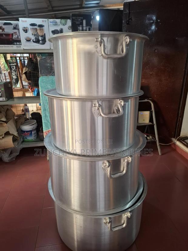 Aluminium Commercial Large Heavy Cooking Pots From Uk photo 3